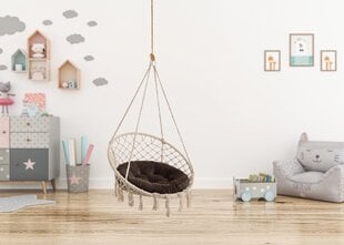 Подушка для кресла Hobbygarden Stork, коричневая цена и информация | Подушки, наволочки, чехлы | pigu.lt