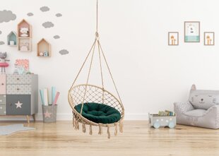 Kėdės pagalvėlė Hobbygarden Stork, žalia kaina ir informacija | Pagalvės, užvalkalai, apsaugos | pigu.lt