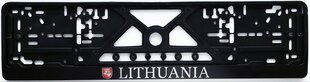 Valstybinio numerio laikiklis Lithuania su vyčiu Virbantė 520 x 110 mm, 1 vnt. цена и информация | Автопринадлежности | pigu.lt