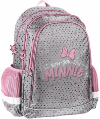 Mokyklinė kuprinė su priedais Paso Minnie Mouse DNF-081, 3 dalių цена и информация | Школьные рюкзаки, спортивные сумки | pigu.lt