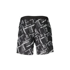 Плавательные шорты Karl Lagerfeld, черные цена и информация | Шорты для плавания, обтягивающие | pigu.lt