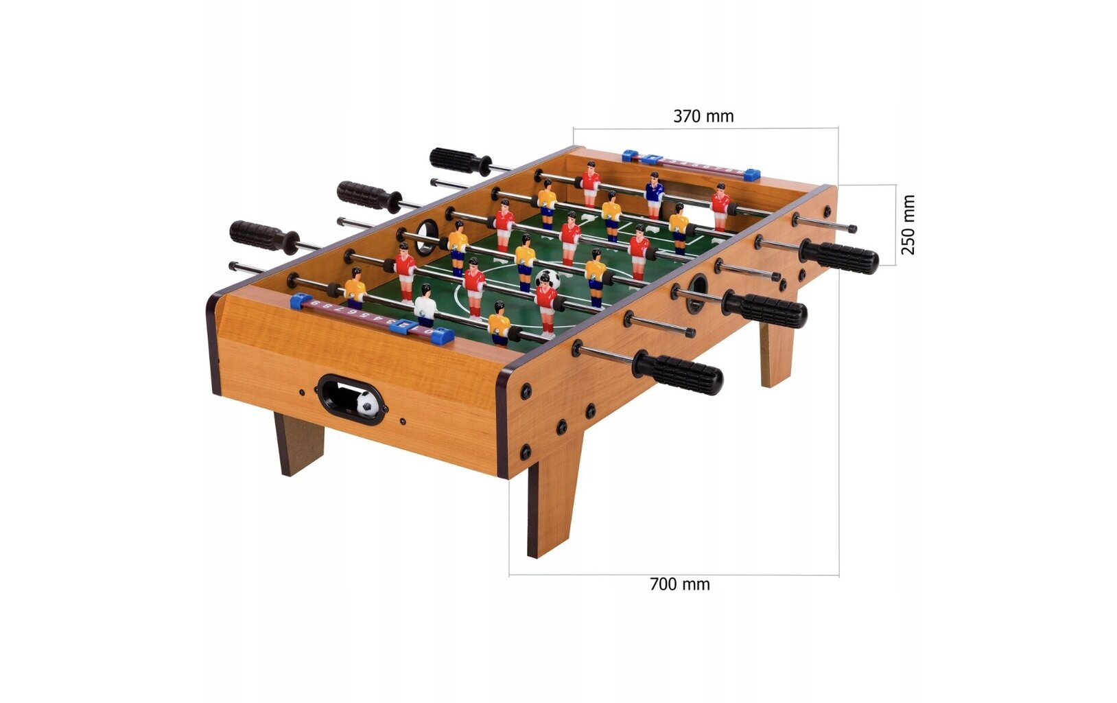 Futbolo stalas Games Planet, 70x37x25 cm kaina ir informacija | Kiti žaidimų stalai | pigu.lt