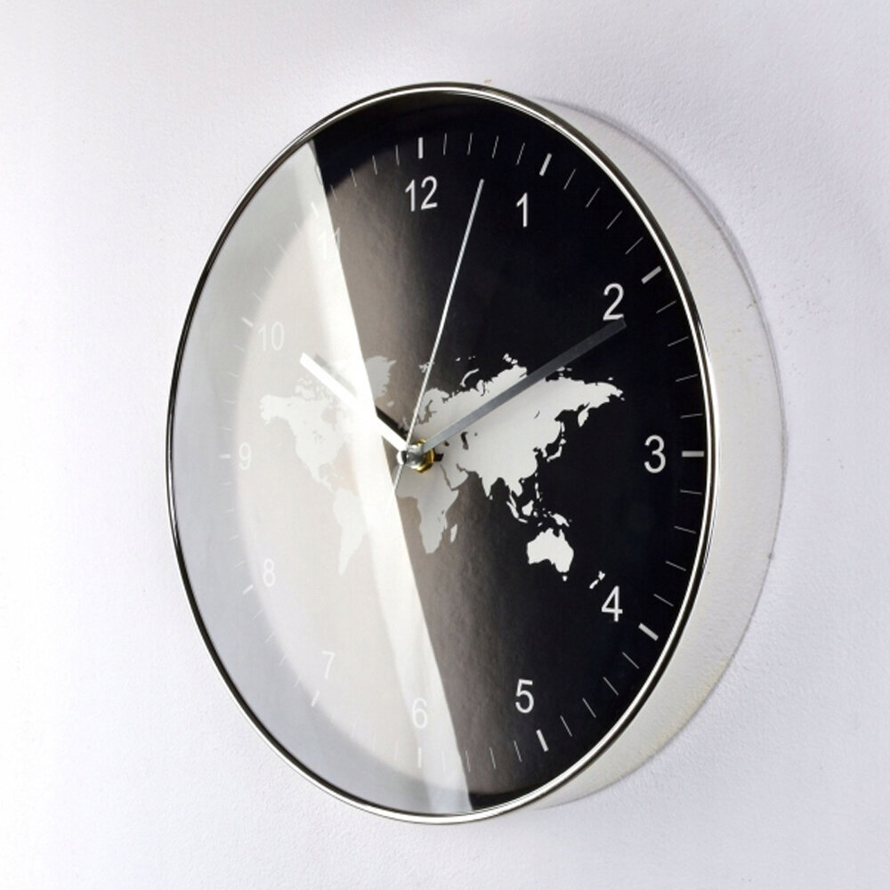 Sieninis laikrodis Pasaulio žemėlapis цена и информация | Laikrodžiai | pigu.lt
