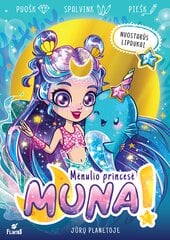 Muna Mėnulio princesė. Jūrų planetoje kaina ir informacija | Spalvinimo knygelės | pigu.lt