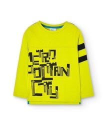 Marškinėliai berniukams Boboli 8445470276487, geltoni kaina ir informacija | Marškinėliai berniukams | pigu.lt