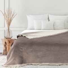 Eurocurtains lovatiesė, 220x240 cm, smėlio spalvos kaina ir informacija | Lovatiesės ir pledai | pigu.lt
