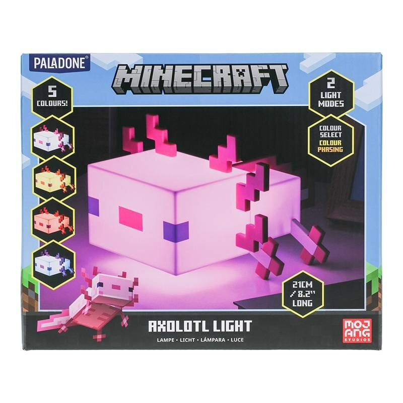 Minecraft Axolotl kaina ir informacija | Žaidėjų atributika | pigu.lt