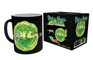 Rick And Morty Mug Heatchange 320ml цена и информация | Атрибутика для игроков | pigu.lt