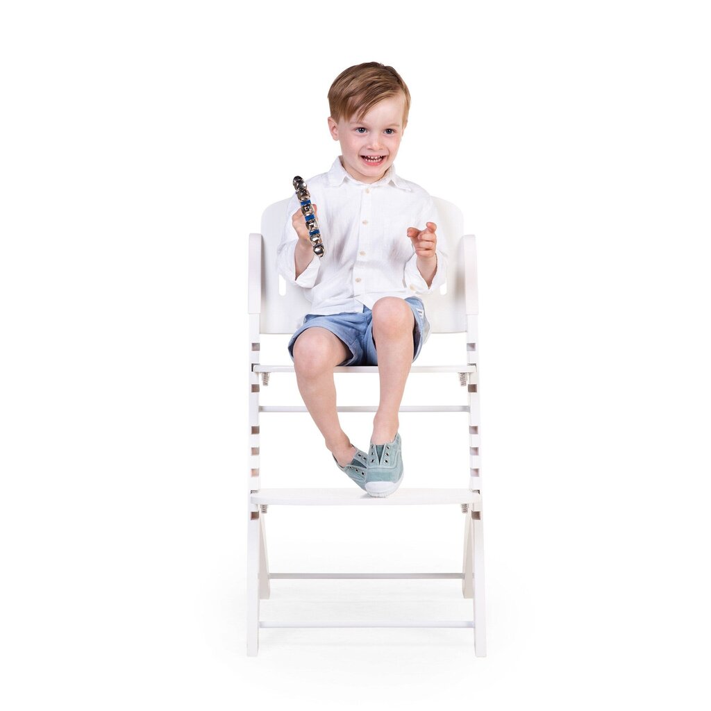 Maitinimo kėdutė Childhome Evosit, White kaina ir informacija | Maitinimo kėdutės | pigu.lt