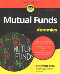 Mutual Funds For Dummies 8th edition цена и информация | Книги по экономике | pigu.lt