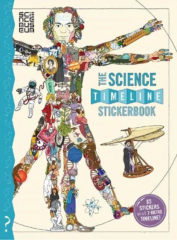 Science Timeline Stickerbook: Build Your Own Stickerbook Timeline of Amazing Scientists and Inventions! цена и информация | Knygos mažiesiems | pigu.lt