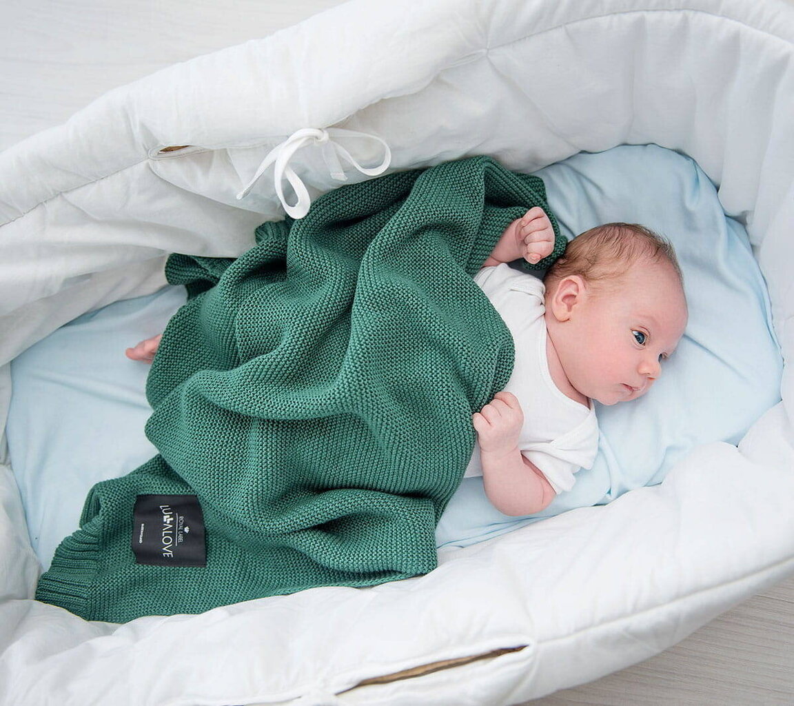 Lullalove vaikiška antklodė, 80x100 cm kaina ir informacija | Antklodės | pigu.lt