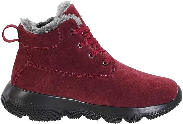 Žieminiai batai unisex Mishansha, raudoni/juoda kaina ir informacija | Vyriški batai | pigu.lt