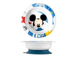 Vaikiškas dubenėlis Lulabi Micky Mouse, 4 m+ kaina ir informacija | Kūdikių indai, indeliai pienui ir įrankiai | pigu.lt