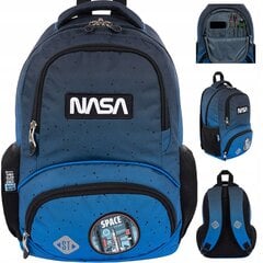 Mokyklinė kuprinė St.Right BP-71 Space Moon NASA 657160, 14 l, 38x26,5x16 cm цена и информация | Школьные рюкзаки, спортивные сумки | pigu.lt