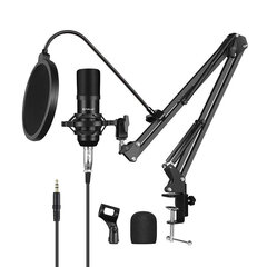 Condenser microphone Puluz PU612B Studio Broadcast цена и информация | Микрофоны | pigu.lt