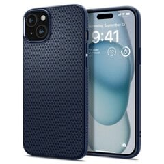 Spigen Liquid Air iPhone 15 6.1" granatowy|navy blue ACS06791 цена и информация | Чехлы для телефонов | pigu.lt