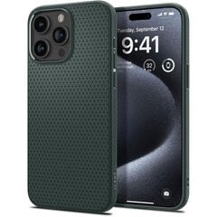 Spigen Liquid Air iPhone 15 Pro 6.1" zielony|abyss green ACS06706 цена и информация | Чехлы для телефонов | pigu.lt