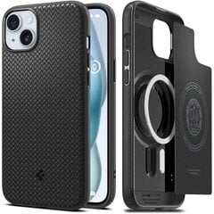 Spigen Mag Armor iPhone 15 6.1" MagSafe czarny|matte black ACS06815 цена и информация | Чехлы для телефонов | pigu.lt