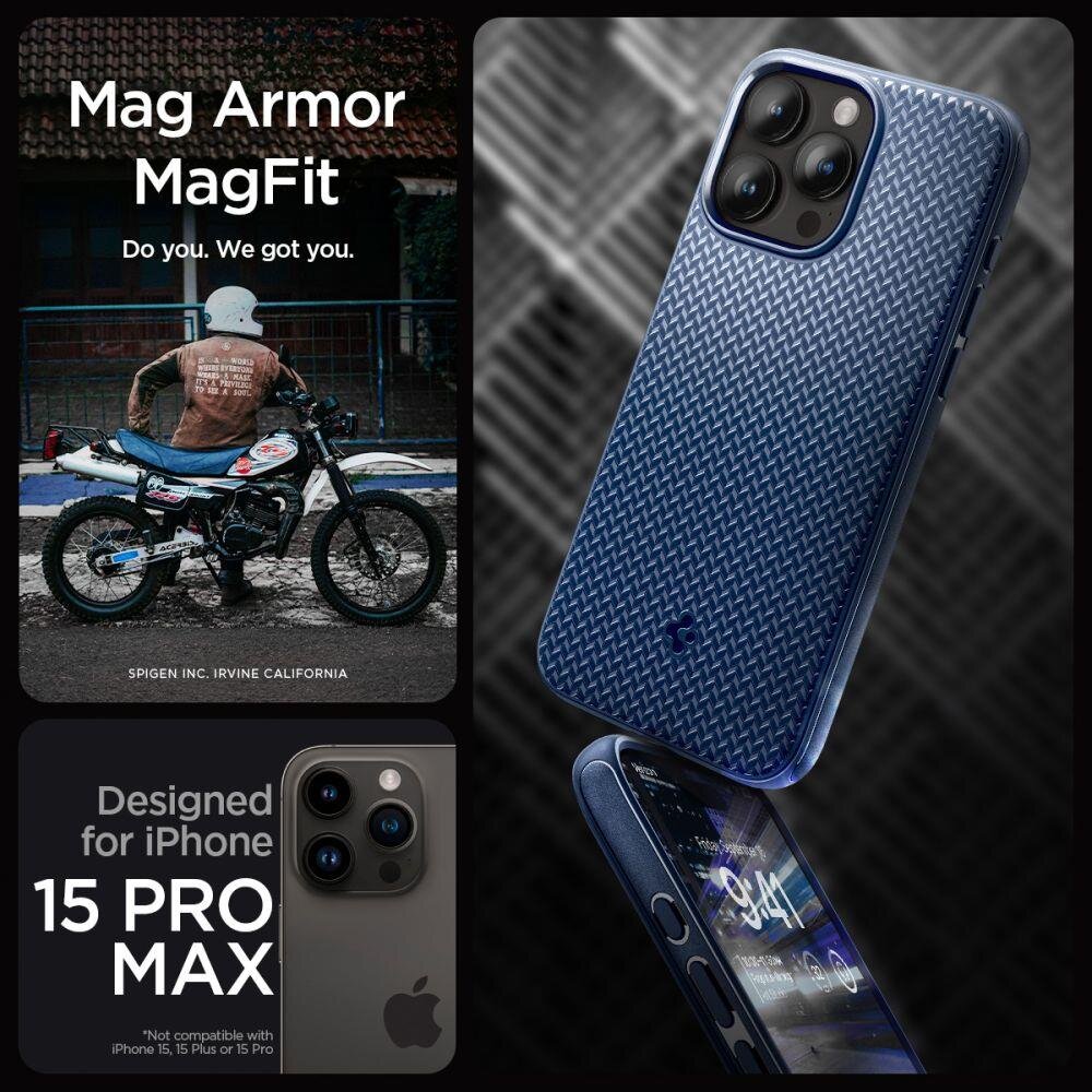 Spigen Mag Armor kaina ir informacija | Telefono dėklai | pigu.lt