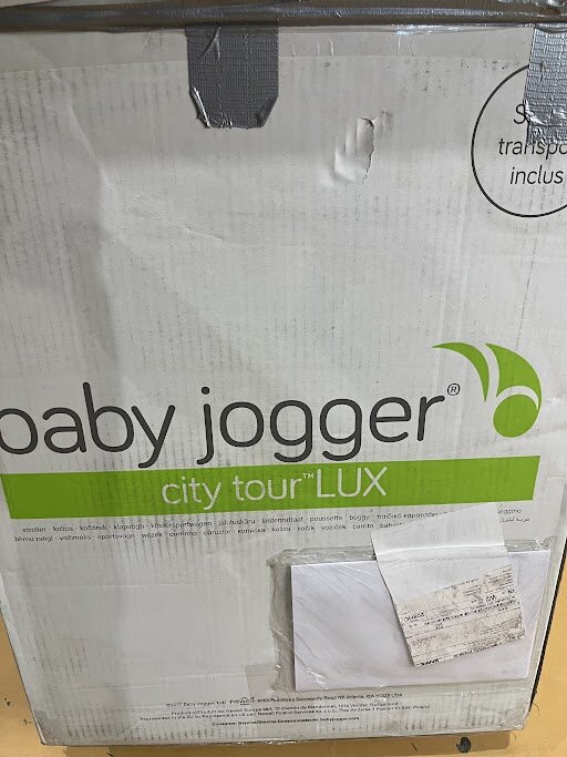 Prekė su pažeidimu. Sportinis vežimėlis Baby Jogger City tour™ Lux, Iris kaina ir informacija | Prekės su pažeidimu | pigu.lt