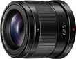 Panasonic Lumix G 42.5mm f/1.7 ASPH, Juoda kaina ir informacija | Objektyvai | pigu.lt