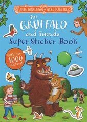 Gruffalo and Friends Super Sticker Book цена и информация | Книги для самых маленьких | pigu.lt