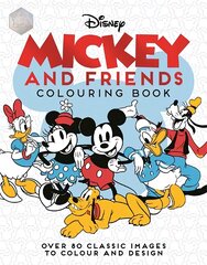 Disney Mickey and Friends Colouring Book цена и информация | Книги о питании и здоровом образе жизни | pigu.lt