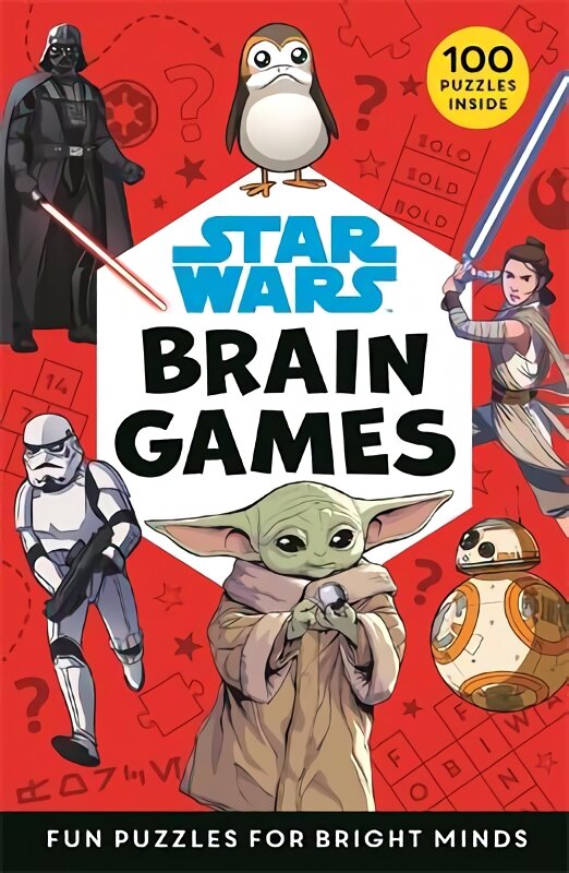 Star Wars Brain Games: Fun Puzzles For Bright Minds kaina ir informacija | Knygos mažiesiems | pigu.lt