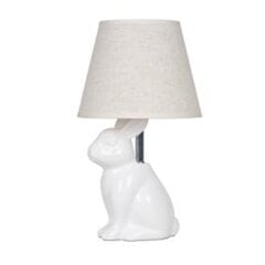 Home4You stalinis šviestuvas White Rabbit kaina ir informacija | Staliniai šviestuvai | pigu.lt