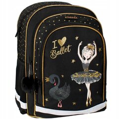 Mokyklinė kuprinė su priedais Starpak Ballerina 486110, 4 dalių цена и информация | Школьные рюкзаки, спортивные сумки | pigu.lt