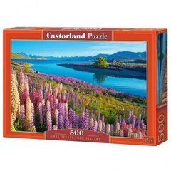 Пазл Castorland Lake Tekapo New Zealand, 500 деталей цена и информация | Пазлы | pigu.lt