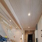 Linijinės dekoratyvinės plokštės su balinto ąžuolo lukštu. 2,43m kaina ir informacija | Plytelės sienoms | pigu.lt