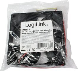 LogiLink FAN103 цена и информация | Компьютерные вентиляторы | pigu.lt