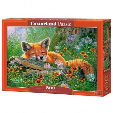 Dėlionė su lape Castorland Foxy Dreams, 500 d. kaina ir informacija | Dėlionės (puzzle) | pigu.lt