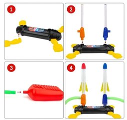 Žaidimas išskrendančios raketos. Duel rocket kaina ir informacija | Lauko žaidimai | pigu.lt