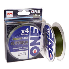 Pintas valas IAM Number One Superior 4X navygreen 2.10 kg 0.05mm kaina ir informacija | Valai | pigu.lt