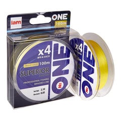 Pintas valas IAM Number One Superior 4X yellow 2.73 kg 0.08mm kaina ir informacija | Valai | pigu.lt