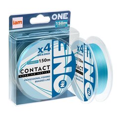 Плетеная леска IAM Number One Contact 4X 2.2 kg 0.117mm цена и информация | Лески | pigu.lt