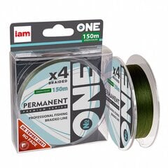 Плетеная леска IAM №ONE PERMANENT 4Х 0.24mm 11.83kg цена и информация | Лески | pigu.lt