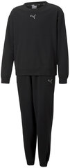 Puma sportinis kostiumas berniukams Loungewear Suit 670734 01, juodas kaina ir informacija | Komplektai berniukams | pigu.lt