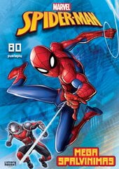 Spider man. Mega spalvinimas цена и информация | Книжки - раскраски | pigu.lt
