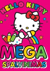 Hello Kitty. Mega spalvinimas цена и информация | Книжки - раскраски | pigu.lt