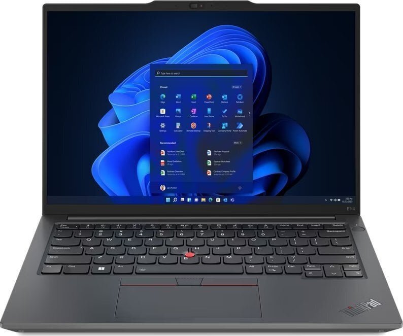 Lenovo ThinkPad E14 Gen 5 (21JK0082PB) цена и информация | Nešiojami kompiuteriai | pigu.lt