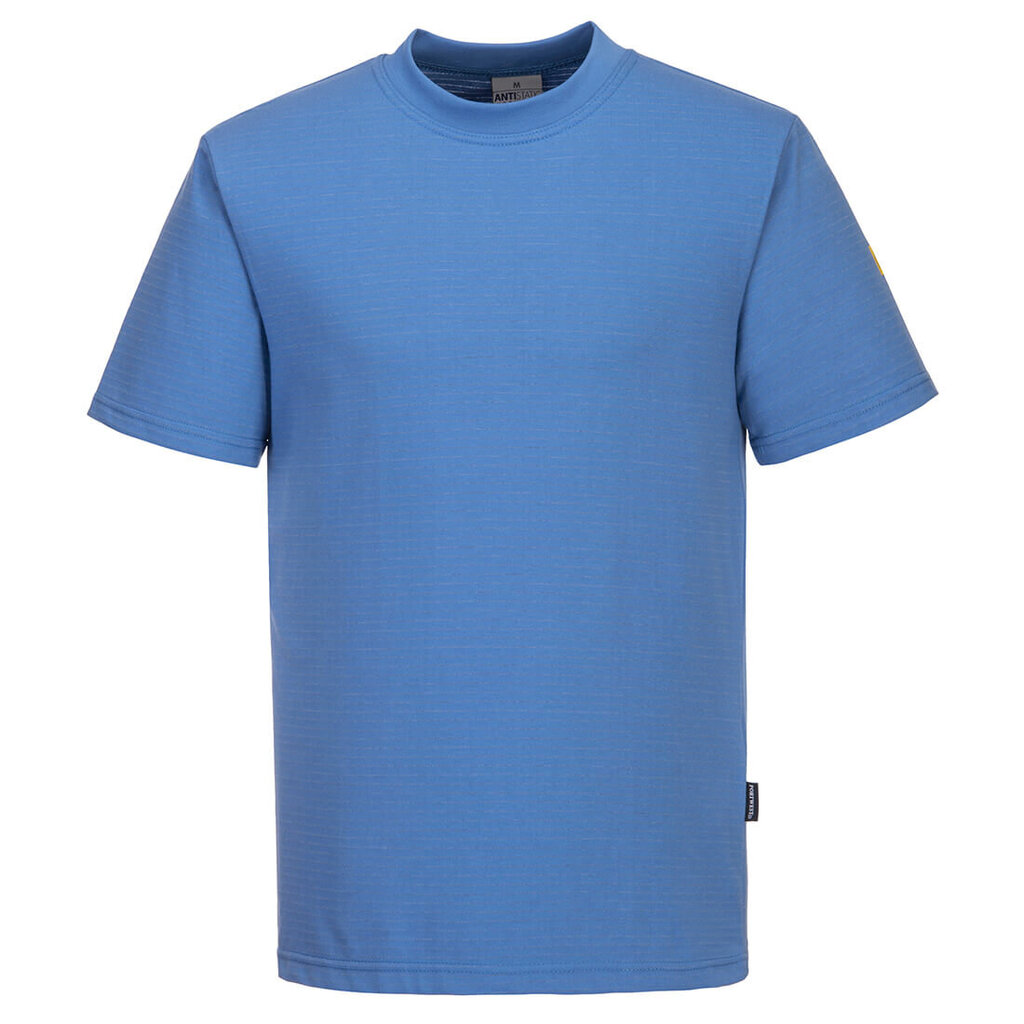Antistatiniai esd marškinėliai, Dydis - L, Spalva - Balta kaina ir informacija | Darbo rūbai | pigu.lt
