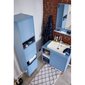 Vonios spintelė Tenzo Color Bath, 40x34x158 cm, mėlyna kaina ir informacija | Vonios spintelės | pigu.lt
