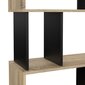 Lentyna Aatrium Maze, 80x29,5x173,5 cm, ruda/juoda цена и информация | Lentynos | pigu.lt