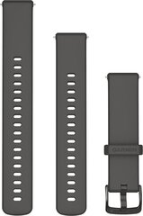Garmin ремешок для часов Venu 3S 18 мм, pebble gray цена и информация | Аксессуары для смарт-часов и браслетов | pigu.lt