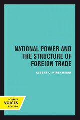 National Power and the Structure of Foreign Trade цена и информация | Книги по экономике | pigu.lt