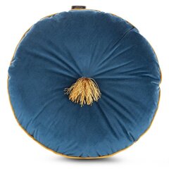 Бархатная наволочка темно-синего цвета цена и информация | Декоративные подушки и наволочки | pigu.lt